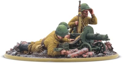 Soviet army MMG team (Bolt action nieuw)