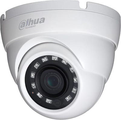 Dome Camera - Beveiligingscamera Koepel - Buitenbeveiliging - 1080p HD Resolutie - 30m Nachtzicht - Wit