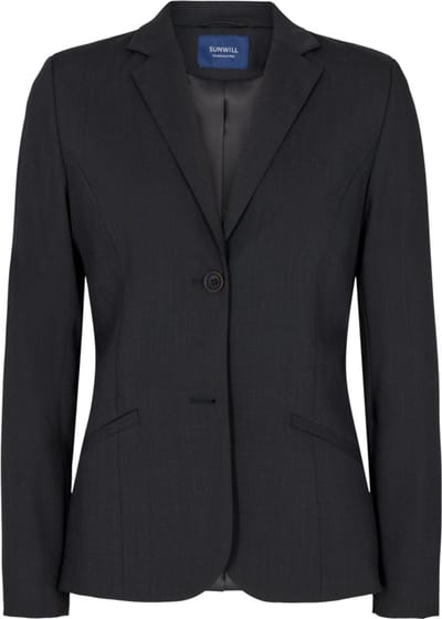Sunwill Women's Regular Fit Traveller Blazer dames blazer | Antraciet | Maat 38