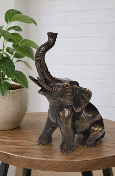 OLIFANT / DIERENBEELD / BRONS
