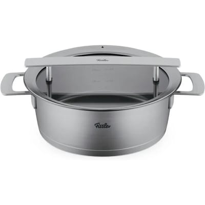 Fissler Phi Collection Soeppan met Downdraft Glasdeksel 24cm - laag