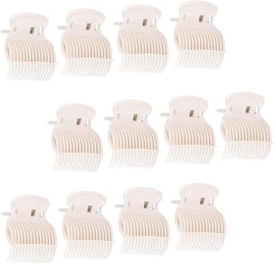 Haarspelden voor Krulspelden | 12 Stuks Witte Clips voor Warme & Koude Rollers