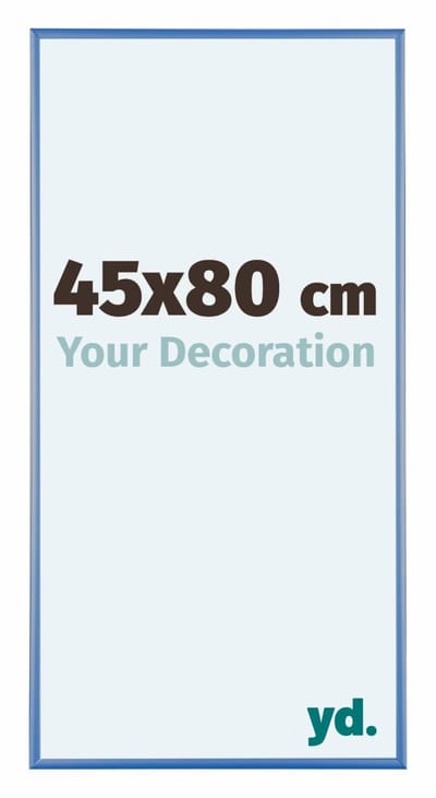 Your Decoration - Fotolijst 45x80 cm - Aluminium - Staal Blauw - Kent