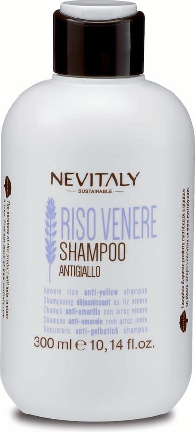 Nevitaly Riso Venere, shampoo voor blond haar die gele tinten neutraliseert, 300ml