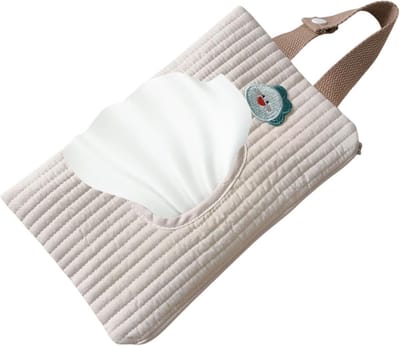 Herbruikbaar Doekjesetui - Draagbare Zakdoekhouder - Onderweg Hygiëne - Stofdicht en Navulbaar - 23 x 15 cm