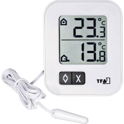 TFA Dostmann 30.1043.02 30.1043.02 Thermometer Wit