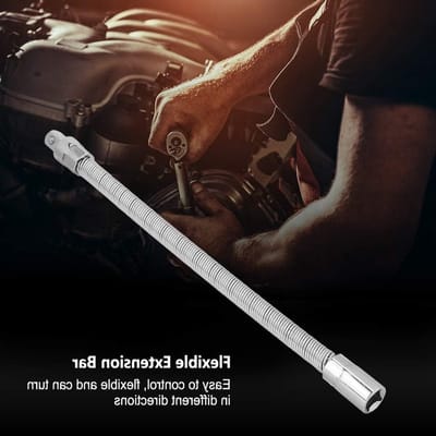Verlengbare Stang van 350mm voor 1/2 Inch met Bit Houder en Buigbare Adapter voor Snelle Bitwissel en Efficiënt Gereedschap Gebruik