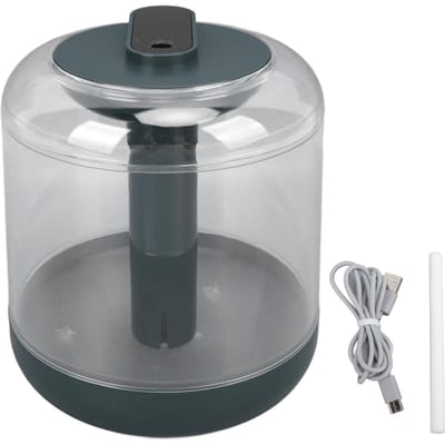 1000ml 1L Aromatherapie Diffuser Fijne Nevel Luchtbevochtiger voor Slaapkamer Huishouden Kantoor KC 019 Wit groen