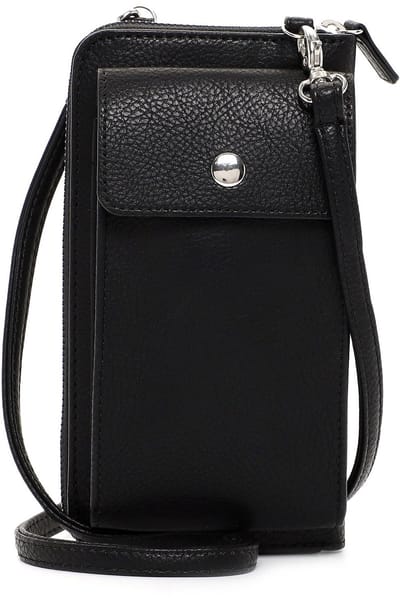EMILY & NOAH Mobiel tasje E&N Emma ( 62483 ) - Dames handtassen - black 100