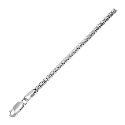 Cavill - 925 Sterling Zilveren Ketting - 45 cm - Elegant & Robuust Dames Sieraad - Fijne Tijdloze Halsketting