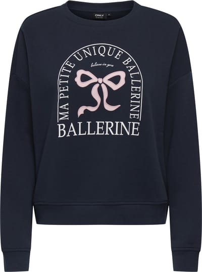 ONLY - ONLSWEAT LIFE L/S CREW O.SIZE STATE NOOS - Dames - Sweaters