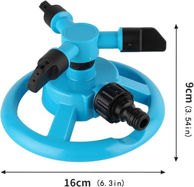 Automatische Tuinsproeier 360° Draaibaar - Waterbesparend Besproeiingssysteem voor Tuin en Gazon