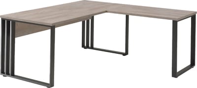 Bureau Erasmus Eiken - Zwart - 180x80cm - Hoogte 73 cm