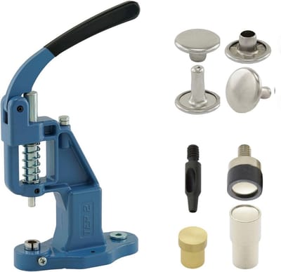 Klinknagelset met handpers en 50 stuks 6 mm klinknagels voor DIY-projecten