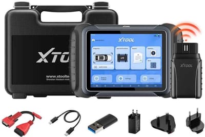 Casa Living Diagnosescanner - OBD2 Auto Diagnoseapparaat - ECU Codering - Actieve Tests - 42+ Resetfuncties - WiFi - Zwart