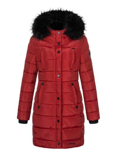 Navahoo dames lange winterjas Lotusblüte Princess – Warm & Elegant