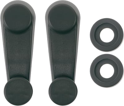 Raamslinger Set - Handmatige Bediening - Auto Ramen Verstellen - Universele Pasvorm - 2 Stuks - Zwart