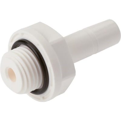 8mm x G1/8'' insteekfitting POM buitendraad EPDM [5 Stuks]