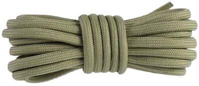Dailygoods - Ronde Veters - Vervangende Veters voor Sneakers - 5 mm Dikke Veters - Scheurbestendig - Ideaal voor Buitenschoenen - Geschikt voor Schoen...