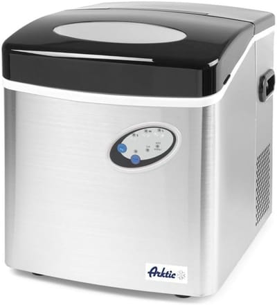 IJsblokjesmachine Tafelmodel - Capaciteit 15 kg/24u - 3 Instellingen voor IJsblokjesgrootte