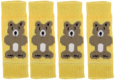 Dailygoods- Hondenbeenwarmers Pack van 4 - Zachte Gebreide Sokken - Hondenbeenbeschermers - Bescherming Gewrichten - Ademend Polyestermateriaal - Verstelbaar en Comfortabel