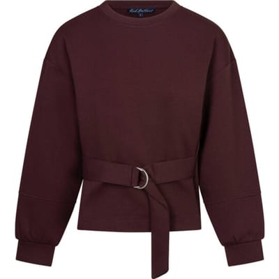 Red Button Top lange mouw srb4996