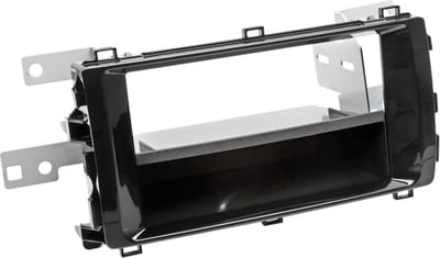 2-DIN Paneel geschikt voor Toyota Auris - Auris Sport 2013-2015 Kleur: Piano Zwart