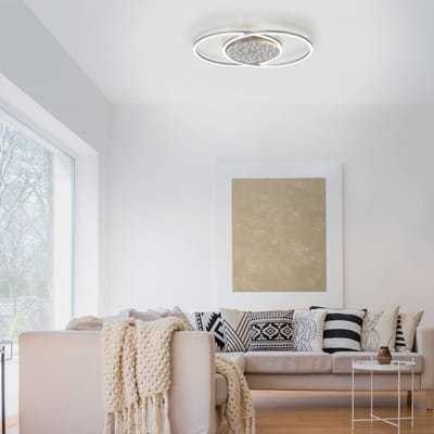 Paul Neuhaus Yuki LED plafondlamp, ronde vorm