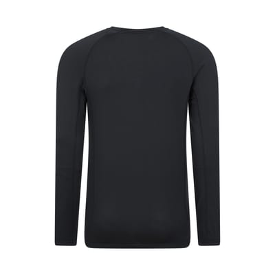Mountain Warehouse Heren Vermont Base Layer Top (Zwart)