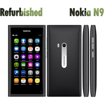Gerenoveerde Nokia N9 8MP 1450mAh batterij mobiele telefoon 1 Battery 1 Charger blauw