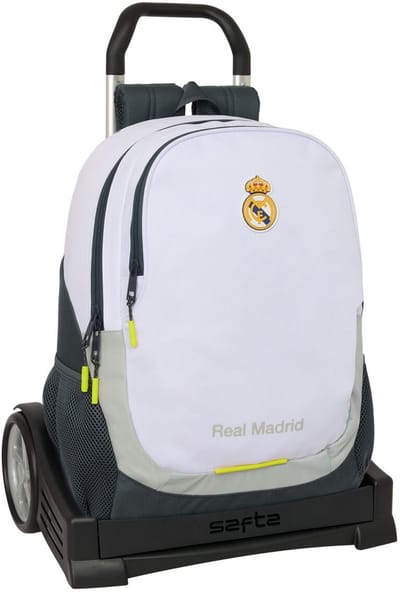 Schoolrugzak Real Madrid C.F. Wit 32 x 44 x 16 cm