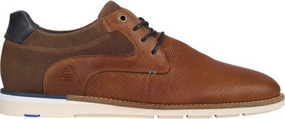Bullboxer - Lace-Up - Male - Cognac - Black - 44 - Veterschoenen