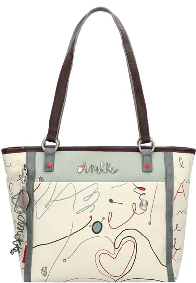 Anekke Schoudertas Shopper Alma Ole Shoulder Bag Multicolor Veelkleurig