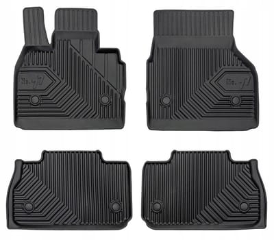 Frogum No.77 Geschikt voor BMW iX I20 vanaf 2021 - Automatten Set - TPE Rubber - 4 cm Hoge Rand - Geurloos