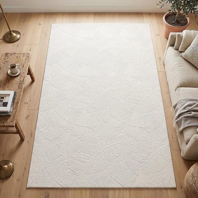 Dailygoods - Beige Vloerkleed 140 x 200 cm - Modern, Geometrisch en Machinewasbaar
