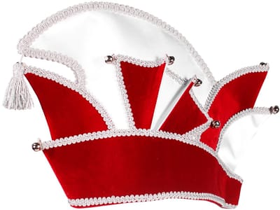 Comitémuts rood-zilver