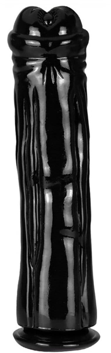 Zwarte Anaal Dildo Cudgel 30 x 7 cm - Zwarte Extreme Dildo - Dildo met Zuignap