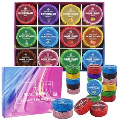 Aromatherapie Douchebommen voor Zelfverzorging - 24 Stuks