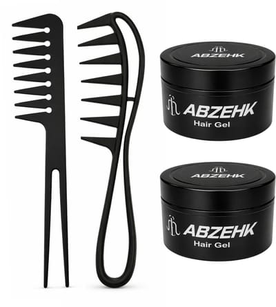 Haargel - Ultra Hard Touch - Transparant - 450ml - Abzehk - Met Styling Kam - Haarstylingtools