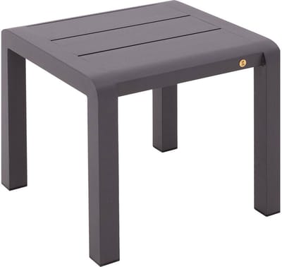 Goossens Salontafel Voor Buiten Yngvar - Aluminium - Grijs