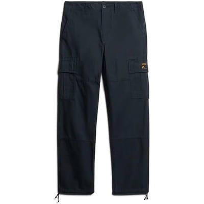 Baggy cargobroek van katoen Superdry