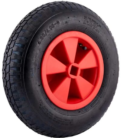 Topgear Skelterband - Aandrijfwiel 4 Kant Gat, 25 x 25 mm. , Wiel 4.80/4.00-8 , Wiel Skelter