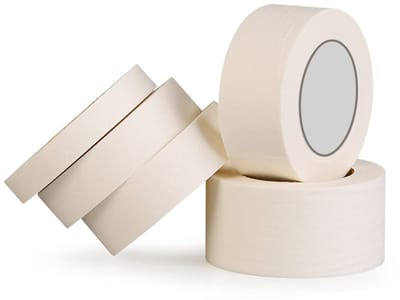 1 x Verf Maskingtape 10 mm x 50 m - Plakband voor Schilderen, Decoratie, Kunst en Handwerken