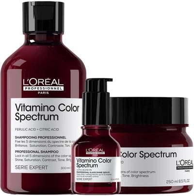 L'Oréal Professionnel - Vitamino Color Spectrum Shampoo + Mask + Serum - Set