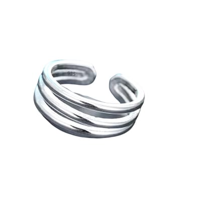 Helix klem zilver- geen gaatje- Triple-Charme Bijoux