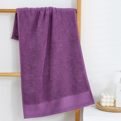 Dikke Pure Katoenen Handdoek voor Gezichtswassen bij Volwassenen Lange Pluis Katoen Hotel Katoen Zacht Vocht Vochtafvoerend 35*75cm
