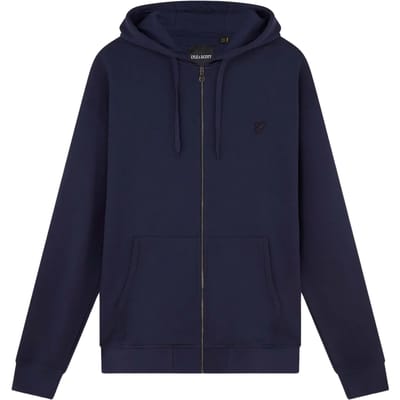 Hooded sweatshirt met rits Lyle & Scott Tonal Eagle