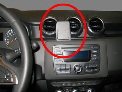 Brodit ProClip houder geschikt voor Dacia Duster 2018-2022 Center mount
