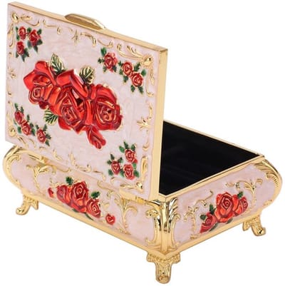 Store_8 - Kleine Juwelendoos - Vintage Reliëf Ontwerp - Glanzende