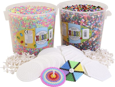Draaitol starterkit met kralen, medium, 1 set